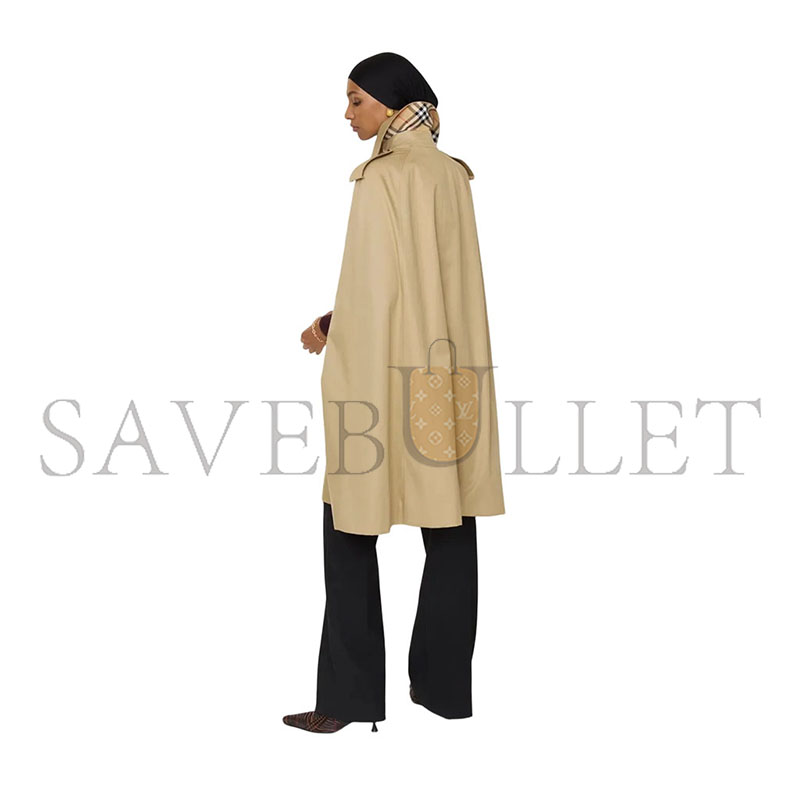Bv*b*rry gabardine belmont trench cape 81211501